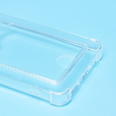 Чехол-накладка для Infinix Hot 40 Pro (прозрачный) - SC278 с картхолдером