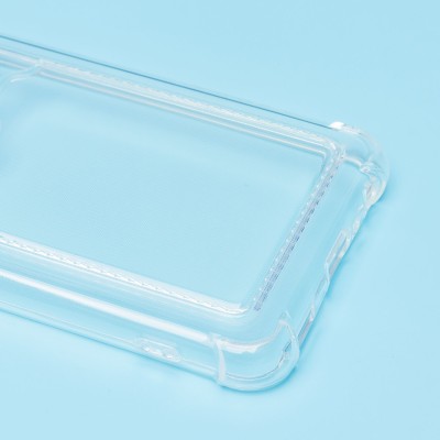 Чехол-накладка для Samsung Galaxy A22 4G/Galaxy M22 (прозрачный) - SC278 с картхолдером