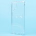 Чехол-накладка для Samsung A125 Galaxy A12 (прозрачный) - SC278 с картхолдером