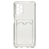 Чехол-накладка для Samsung A135 Galaxy A13 4G (черный) - SC278 с картхолдером