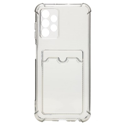 Чехол-накладка для Samsung A135 Galaxy A13 4G (черный) - SC278 с картхолдером Чехол-накладка для Samsung A135 Galaxy A13 4G (черный) - SC278 с картхолдером