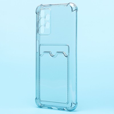 Чехол-накладка для Samsung A135 Galaxy A13 4G (черный) - SC278 с картхолдером