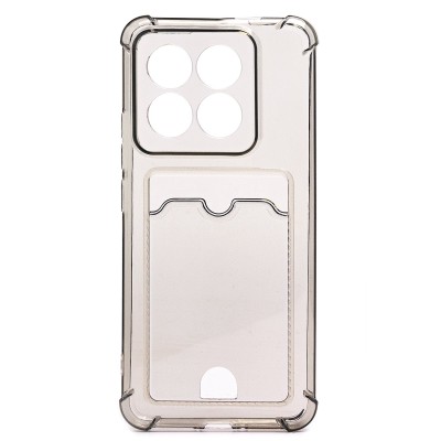 Чехол-накладка для Xiaomi 14 Pro (черный) - SC278 с картхолдером Чехол-накладка для Xiaomi 14 Pro (черный) - SC278 с картхолдером