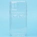 Чехол-накладка для Apple iPhone 12 (белый) - SC300 с картхолдером
