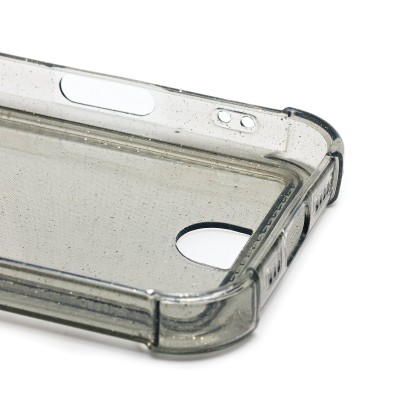 Чехол-накладка для Apple iPhone 16 Pro (черный) - SC300 с картхолдером