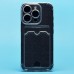 Чехол-накладка для Apple iPhone 16 Pro (белый) - SC300 с картхолдером