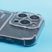 Чехол-накладка для Apple iPhone 16 Pro (белый) - SC300 с картхолдером