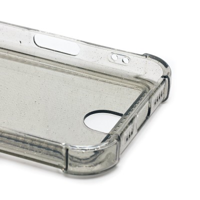 Чехол-накладка для Apple iPhone 16 (черный) - SC300 с картхолдером