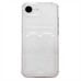 Чехол-накладка для Apple iPhone 16e (белый) - SC300 с картхолдером
