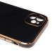 Чехол-накладка для Apple iPhone 11 (черный) - SC301