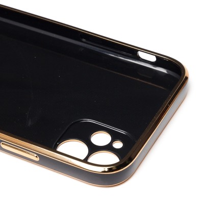 Чехол-накладка для Apple iPhone 11 (черный) - SC301