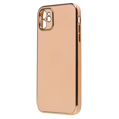 Чехол-накладка для Apple iPhone 11 (светло-розовый) - SC301