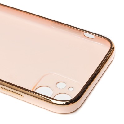 Чехол-накладка для Apple iPhone 11 (светло-розовый) - SC301