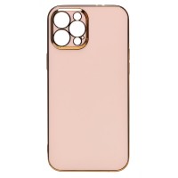 Чехол-накладка для Apple iPhone 12 Pro Max (светло-розовый) - SC301