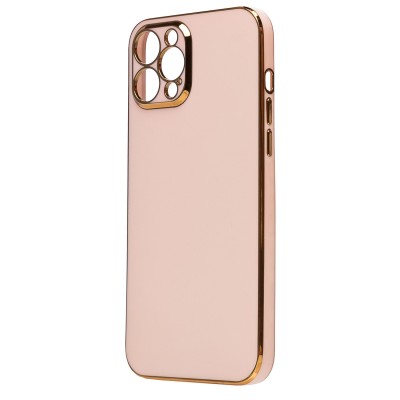 Чехол-накладка для Apple iPhone 12 Pro Max (светло-розовый) - SC301