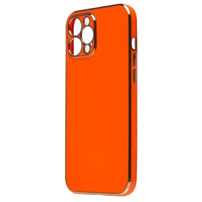 Чехол-накладка для Apple iPhone 12 Pro Max (оранжевый) - SC301