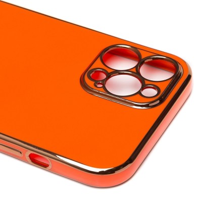 Чехол-накладка для Apple iPhone 12 Pro Max (оранжевый) - SC301