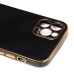 Чехол-накладка для Apple iPhone 12 Pro (черный) - SC301