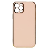 Чехол-накладка для Apple iPhone 12 Pro (светло-розовый) - SC301