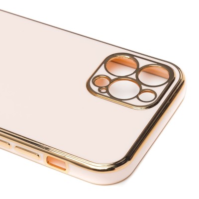 Чехол-накладка для Apple iPhone 12 Pro (светло-розовый) - SC301
