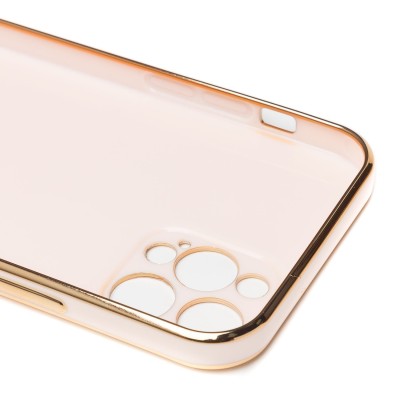 Чехол-накладка для Apple iPhone 12 Pro (светло-розовый) - SC301