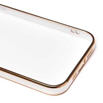 Чехол-накладка для Apple iPhone 12 Pro (белый) - SC301