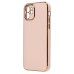 Чехол-накладка для Apple iPhone 12 (светло-розовый) - SC301