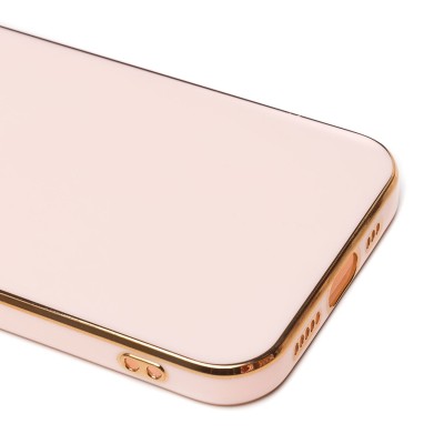 Чехол-накладка для Apple iPhone 12 (светло-розовый) - SC301