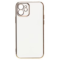 Чехол-накладка для Apple iPhone 12 (белый) - SC301