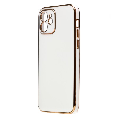 Чехол-накладка для Apple iPhone 12 (белый) - SC301