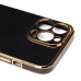 Чехол-накладка для Apple iPhone 13 Pro (черный) - SC301