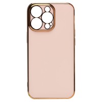 Чехол-накладка для Apple iPhone 13 Pro (светло-розовый) - SC301