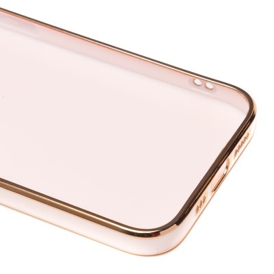 Чехол-накладка для Apple iPhone 13 Pro (светло-розовый) - SC301