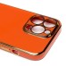 Чехол-накладка для Apple iPhone 13 Pro (оранжевый) - SC301