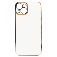 Чехол-накладка для Apple iPhone 13 (белый) - SC301