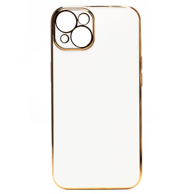 Чехол-накладка для Apple iPhone 13 (белый) - SC301