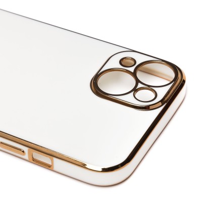 Чехол-накладка для Apple iPhone 13 (белый) - SC301