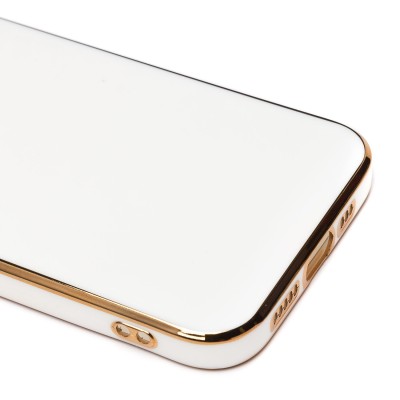Чехол-накладка для Apple iPhone 13 (белый) - SC301