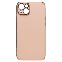 Чехол-накладка для Apple iPhone 14 Plus (светло-розовый) - SC301