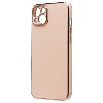 Чехол-накладка для Apple iPhone 14 Plus (светло-розовый) - SC301
