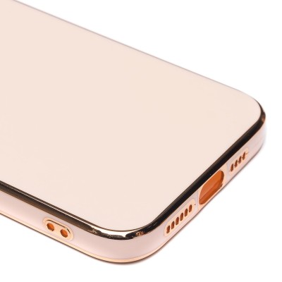 Чехол-накладка для Apple iPhone 14 Plus (светло-розовый) - SC301