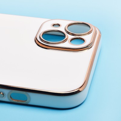 Чехол-накладка для Apple iPhone 14 Plus (белый) - SC301