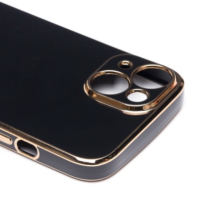Чехол-накладка для Apple iPhone 14 (черный) - SC301