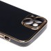 Чехол-накладка для Apple iPhone 14 (черный) - SC301