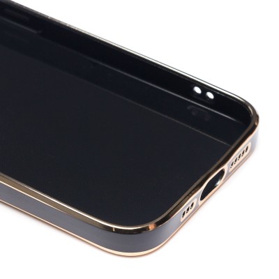 Чехол-накладка для Apple iPhone 14 (черный) - SC301