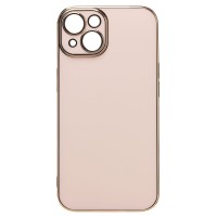Чехол-накладка для Apple iPhone 14 (светло-розовый) - SC301