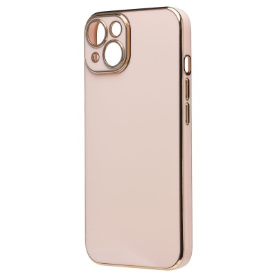 Чехол-накладка для Apple iPhone 14 (светло-розовый) - SC301