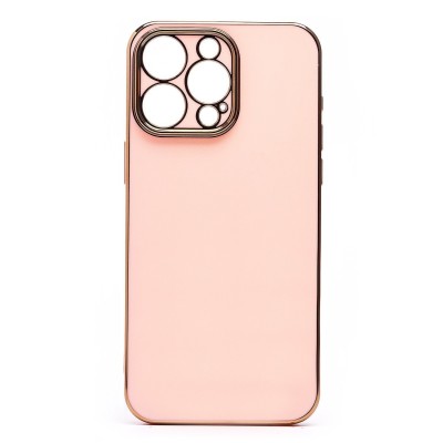 Чехол-накладка для Apple iPhone 15 Pro Max (светло-розовый) - SC301