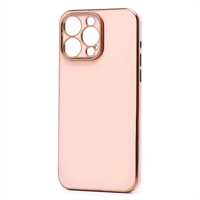 Чехол-накладка для Apple iPhone 15 Pro Max (светло-розовый) - SC301