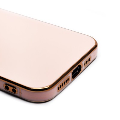 Чехол-накладка для Apple iPhone 15 Pro Max (светло-розовый) - SC301